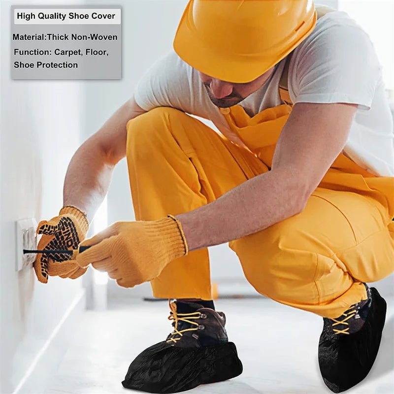 300/200/100 pièces couvre-chaussures de bottes jetables chaussons de pied couvre-chaussures couvre-chaussures et de bottes antidérapants pour lieu de travail intérieur à la maison - FATAON300/200/100 pièces couvre-chaussures de bottes jetables chaussons de pied couvre-chaussures couvre-chaussures et de bottes antidérapants pour lieu de travail intérieur à la maisonMode HommeFATAON