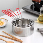 304 acier inoxydable frit maille cuisine panier à frire panier de cuisson poêle à frire poêle à huile passoire nouilles cuillère passoire frites - FATAON304 acier inoxydable frit maille cuisine panier à frire panier de cuisson poêle à frire poêle à huile passoire nouilles cuillère passoire fritesSolutions MaisonFATAON