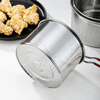 304 acier inoxydable frit maille cuisine panier à frire panier de cuisson poêle à frire poêle à huile passoire nouilles cuillère passoire frites - FATAON304 acier inoxydable frit maille cuisine panier à frire panier de cuisson poêle à frire poêle à huile passoire nouilles cuillère passoire fritesSolutions MaisonFATAON