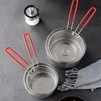 304 acier inoxydable frit maille cuisine panier à frire panier de cuisson poêle à frire poêle à huile passoire nouilles cuillère passoire frites - FATAON304 acier inoxydable frit maille cuisine panier à frire panier de cuisson poêle à frire poêle à huile passoire nouilles cuillère passoire fritesSolutions MaisonFATAON