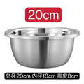 304 Stainless Steel Basin Drain Basket Vegetable Basket Household Rice Washing Sieve Thickeneded Cooking Basin and Basin Vegetable Basin Wholesale - FATAON304 Stainless Steel Basin Drain Basket Vegetable Basket Household Rice Washing Sieve Thickeneded Cooking Basin and Basin Vegetable Basin WholesaleSolutions MaisonFATAON