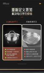 304 Stainless Steel Steamer Dense Hole Draining Basket Vegetable Washing Basket Steaming Lattice Electric Rice Cooker Rice Soup Separation Water Resistant Steaming Rack Steaming Drawer - FATAON304 Stainless Steel Steamer Dense Hole Draining Basket Vegetable Washing Basket Steaming Lattice Electric Rice Cooker Rice Soup Separation Water Resistant Steaming Rack Steaming DrawerSolutions MaisonFATAON