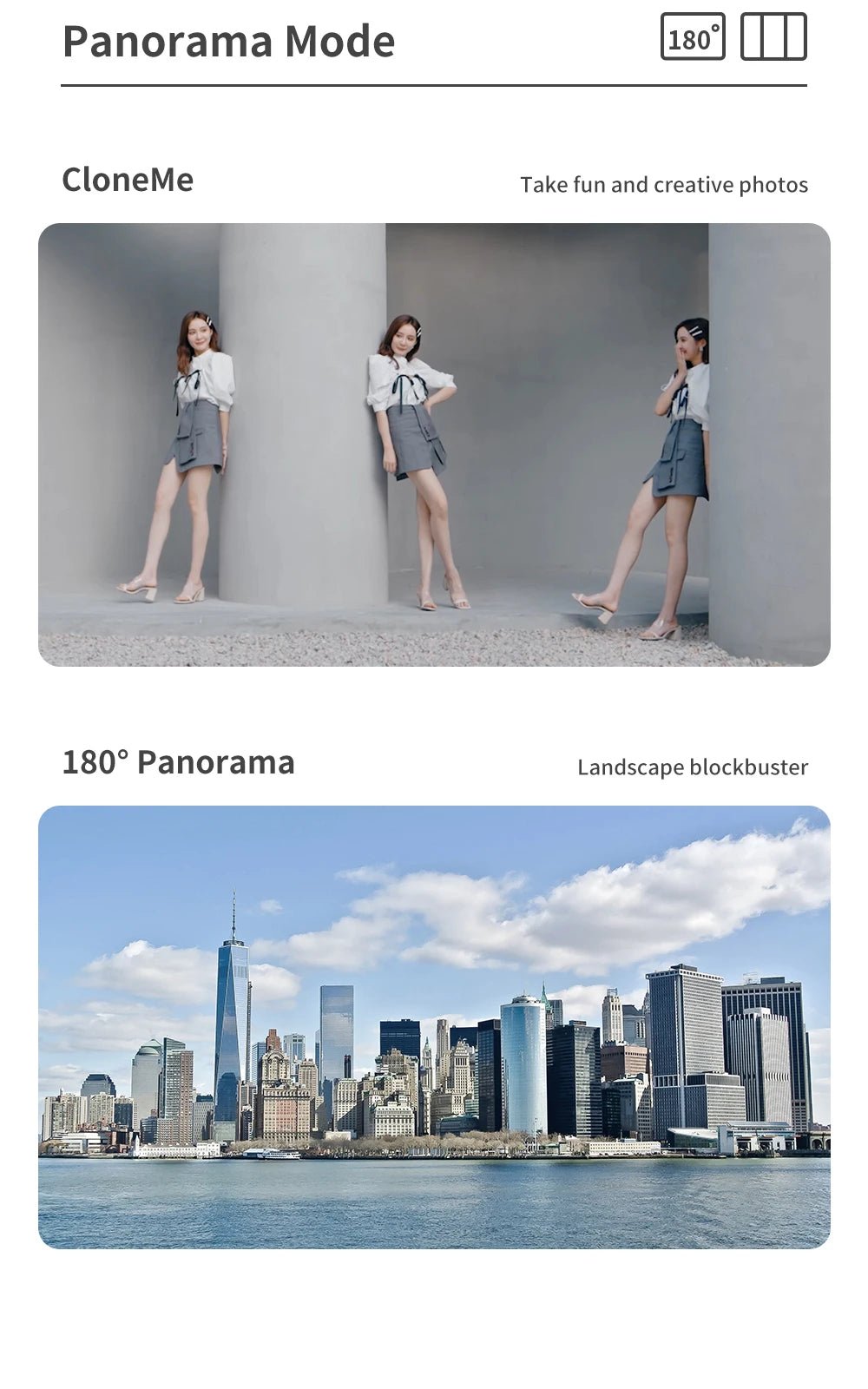 360 Rotation Following Shooting Mode Gimbal Stabilizer Selfie Stick Tripod Gimbal For iPhone Phone Smartphone Live Photography - Fix & Go360 Rotation Following Shooting Mode Gimbal Stabilizer Selfie Stick Tripod Gimbal For iPhone Phone Smartphone Live PhotographyVidéo & PhotoFix & Go