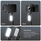 360 Rotation Following Shooting Mode Gimbal Stabilizer Selfie Stick Tripod Gimbal For iPhone Phone Smartphone Live Photography - Fix & Go360 Rotation Following Shooting Mode Gimbal Stabilizer Selfie Stick Tripod Gimbal For iPhone Phone Smartphone Live PhotographyVidéo & PhotoFix & Go