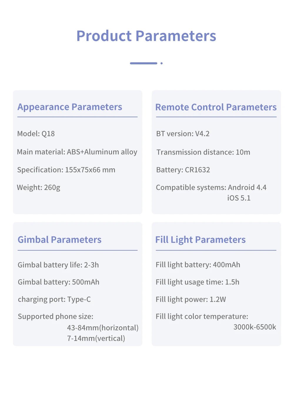 360 Rotation Following Shooting Mode Gimbal Stabilizer Selfie Stick Tripod Gimbal For iPhone Phone Smartphone Live Photography - Fix & Go360 Rotation Following Shooting Mode Gimbal Stabilizer Selfie Stick Tripod Gimbal For iPhone Phone Smartphone Live PhotographyVidéo & PhotoFix & Go