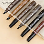 4 Fork Waterproof Eyebrow Pencil Women 3D Long Lasting Natural Liquid Eye Brow Pen Eyebrow Tint Tattoo Pen Tip Makeup Tools - Fix & Go4 Fork Waterproof Eyebrow Pencil Women 3D Long Lasting Natural Liquid Eye Brow Pen Eyebrow Tint Tattoo Pen Tip Makeup ToolsFix & Go