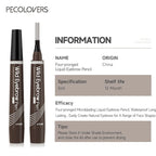 4 Fork Waterproof Eyebrow Pencil Women 3D Long Lasting Natural Liquid Eye Brow Pen Eyebrow Tint Tattoo Pen Tip Makeup Tools - Fix & Go4 Fork Waterproof Eyebrow Pencil Women 3D Long Lasting Natural Liquid Eye Brow Pen Eyebrow Tint Tattoo Pen Tip Makeup ToolsFix & Go