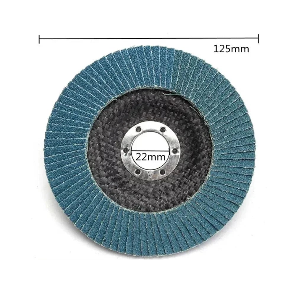 5 ''125mm disques à lamelles de ponçage en métal meuleuse d'angle roues lame 40/ 60/80/120 grain disque de ponçage à lamelles meuleuse d'angle meule - FATAON5 ''125mm disques à lamelles de ponçage en métal meuleuse d'angle roues lame 40/ 60/80/120 grain disque de ponçage à lamelles meuleuse d'angle meuleOutils & PerformanceFATAON