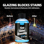 500ml/100ml Black Wet Look Tire Shine Dressing - Revitalisant pour pneus effet mouillé brillant, pour pneus, vinyle et plastique - FATAON500ml/100ml Black Wet Look Tire Shine Dressing - Revitalisant pour pneus effet mouillé brillant, pour pneus, vinyle et plastiqueAccessoire AutoFATAON