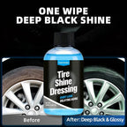 500ml/100ml Black Wet Look Tire Shine Dressing - Revitalisant pour pneus effet mouillé brillant, pour pneus, vinyle et plastique - FATAON500ml/100ml Black Wet Look Tire Shine Dressing - Revitalisant pour pneus effet mouillé brillant, pour pneus, vinyle et plastiqueAccessoire AutoFATAON
