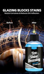 500ml/100ml Black Wet Look Tire Shine Dressing - Revitalisant pour pneus effet mouillé brillant, pour pneus, vinyle et plastique - FATAON500ml/100ml Black Wet Look Tire Shine Dressing - Revitalisant pour pneus effet mouillé brillant, pour pneus, vinyle et plastiqueAccessoire AutoFATAON