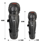 Accessoires de moto, équipement de protection d'équitation, 4 pièces/ensemble, genouillères et coudières, protections de patinage pour Motocross