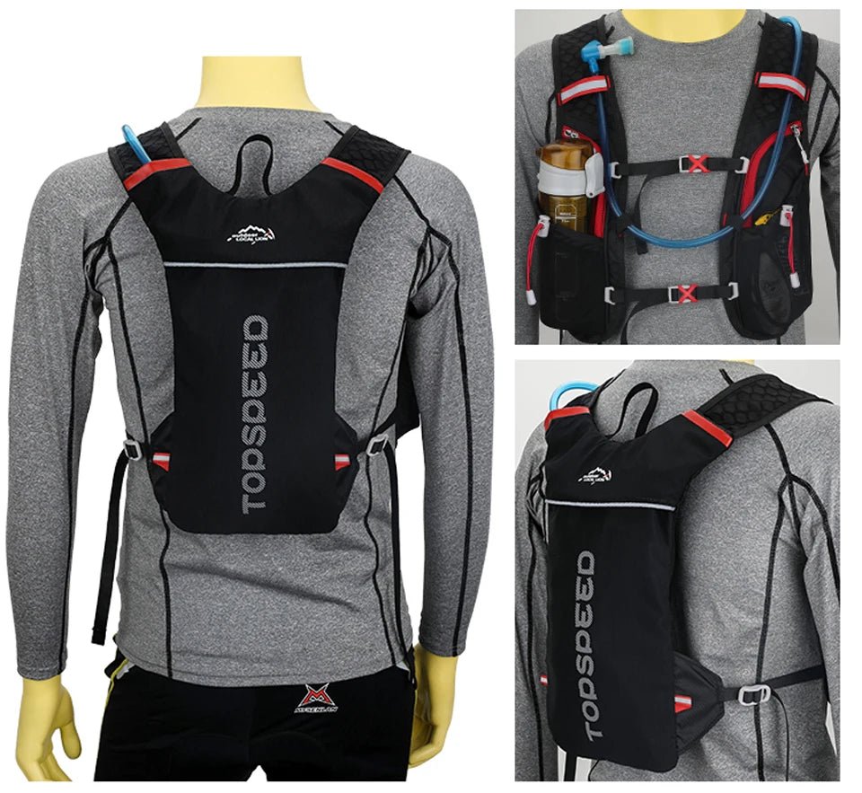 5L Breathable Vest Trail Running Backpacks Lightweight Male Cycling Run Jogging Marathon Backpack Riding Bike Climbing Bag - Fix & Go5L Breathable Vest Trail Running Backpacks Lightweight Male Cycling Run Jogging Marathon Backpack Riding Bike Climbing BagFitness & SportFix & Go