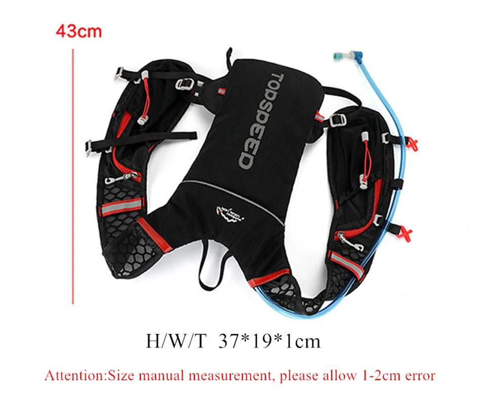 5L Breathable Vest Trail Running Backpacks Lightweight Male Cycling Run Jogging Marathon Backpack Riding Bike Climbing Bag - Fix & Go5L Breathable Vest Trail Running Backpacks Lightweight Male Cycling Run Jogging Marathon Backpack Riding Bike Climbing BagFitness & SportFix & Go