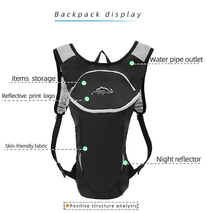 5L Breathable Vest Trail Running Backpacks Lightweight Male Cycling Run Jogging Marathon Backpack Riding Bike Climbing Bag - Fix & Go5L Breathable Vest Trail Running Backpacks Lightweight Male Cycling Run Jogging Marathon Backpack Riding Bike Climbing BagFitness & SportFix & Go
