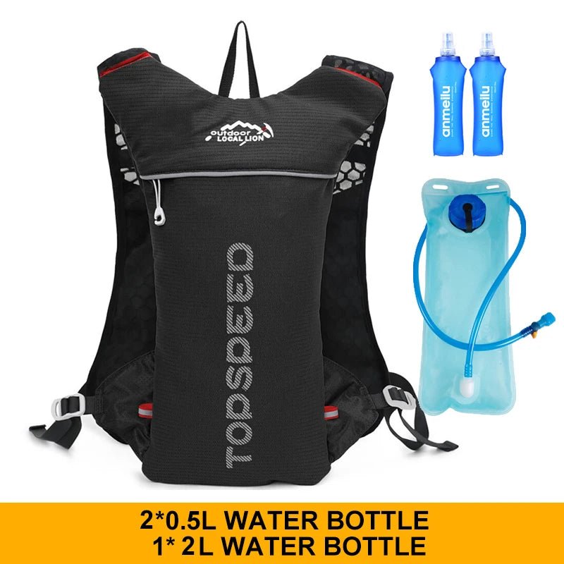 5L Breathable Vest Trail Running Backpacks Lightweight Male Cycling Run Jogging Marathon Backpack Riding Bike Climbing Bag - Fix & Go5L Breathable Vest Trail Running Backpacks Lightweight Male Cycling Run Jogging Marathon Backpack Riding Bike Climbing BagFitness & SportFix & Go