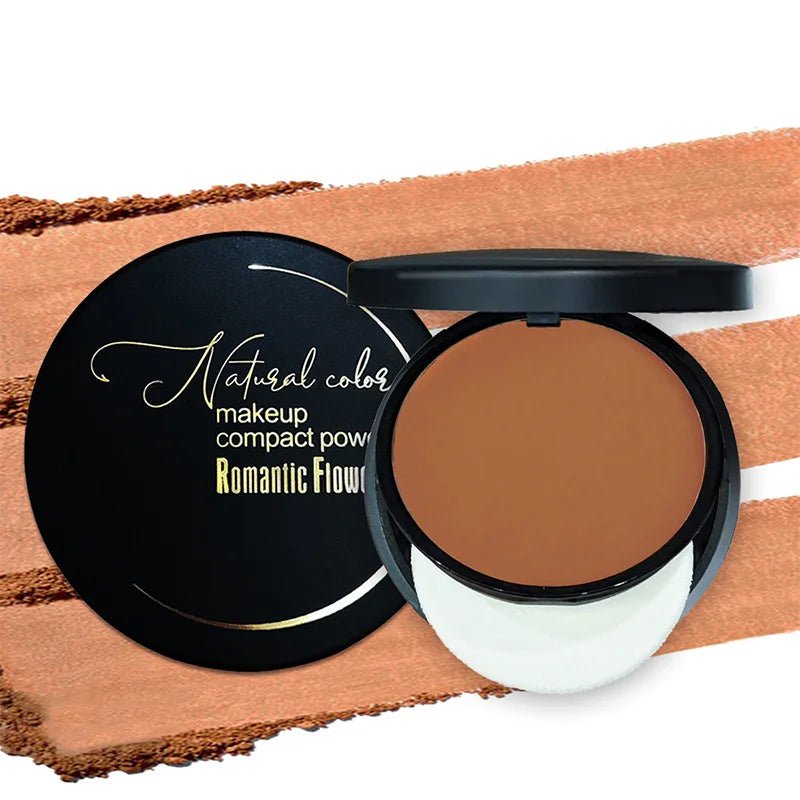 6 Color Matte Face Pressed Powder 24 Hours Oil Control Natural Setting Powder Foundation Full Coverage Waterproof Lasting Makeup - Fix & Go6 Color Matte Face Pressed Powder 24 Hours Oil Control Natural Setting Powder Foundation Full Coverage Waterproof Lasting MakeupFix & Go