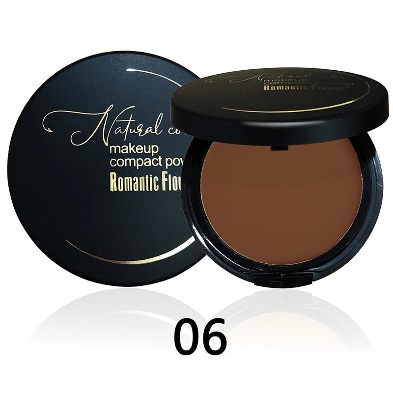 6 Color Matte Face Pressed Powder 24 Hours Oil Control Natural Setting Powder Foundation Full Coverage Waterproof Lasting Makeup - Fix & Go6 Color Matte Face Pressed Powder 24 Hours Oil Control Natural Setting Powder Foundation Full Coverage Waterproof Lasting MakeupFix & Go
