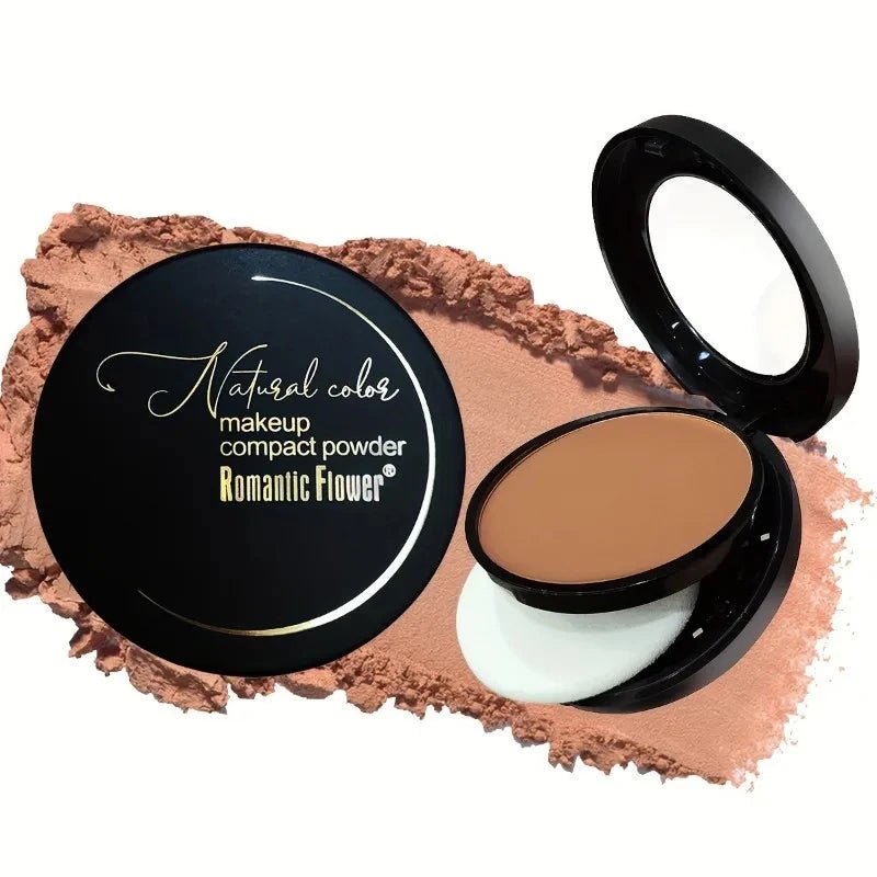 6 Color Matte Face Pressed Powder 24 Hours Oil Control Natural Setting Powder Foundation Full Coverage Waterproof Lasting Makeup - Fix & Go6 Color Matte Face Pressed Powder 24 Hours Oil Control Natural Setting Powder Foundation Full Coverage Waterproof Lasting MakeupFix & Go