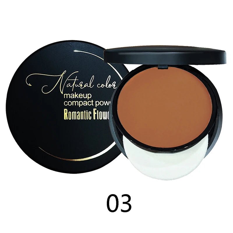 6 Color Matte Face Pressed Powder 24 Hours Oil Control Natural Setting Powder Foundation Full Coverage Waterproof Lasting Makeup - Fix & Go6 Color Matte Face Pressed Powder 24 Hours Oil Control Natural Setting Powder Foundation Full Coverage Waterproof Lasting MakeupFix & Go