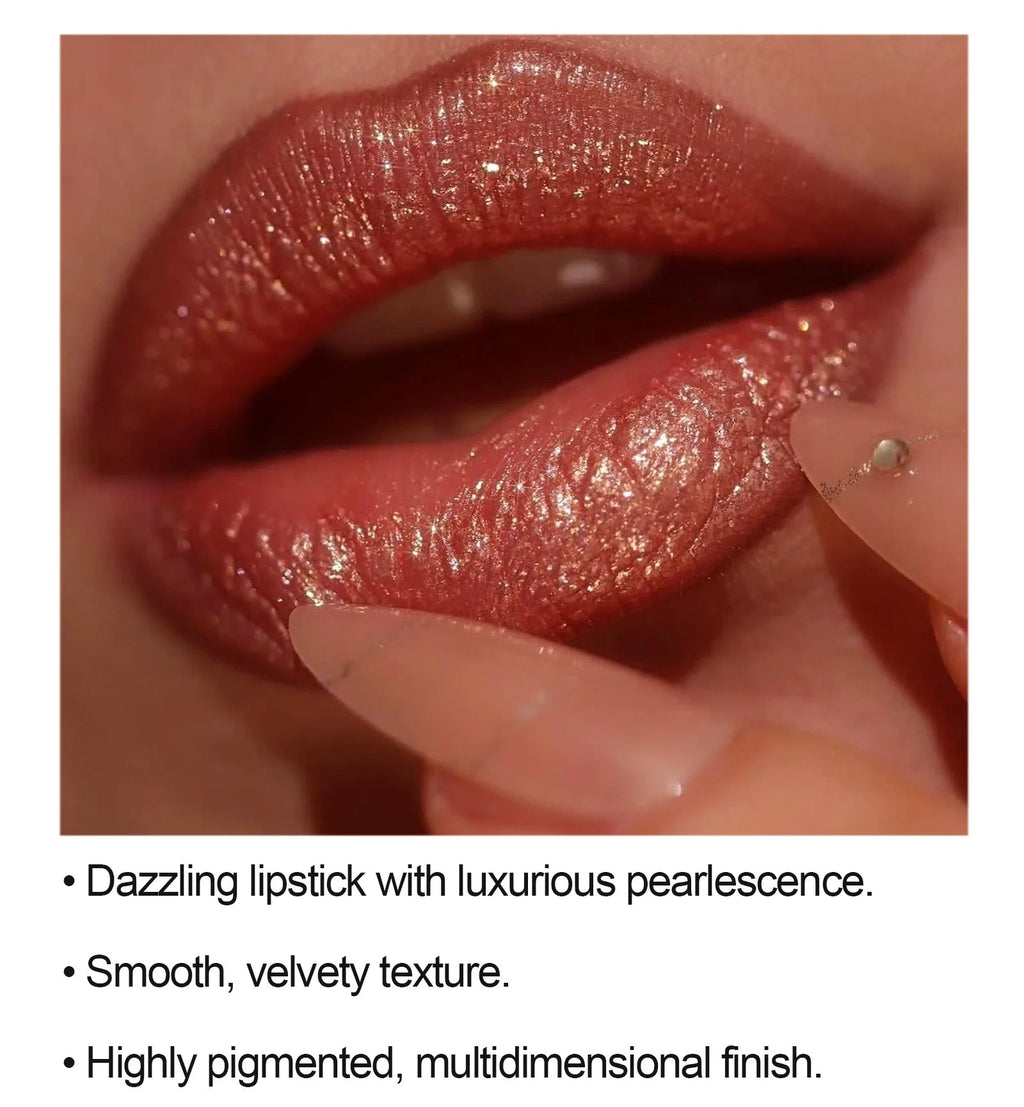 6 Colors Glitter Lipstick Waterproof Lasting Diamond Pearlescent Metallic Lipstick Pink Red Lip Gloss Women Lips Makeup Cosmetic - Fix & Go6 Colors Glitter Lipstick Waterproof Lasting Diamond Pearlescent Metallic Lipstick Pink Red Lip Gloss Women Lips Makeup CosmeticFix & Go