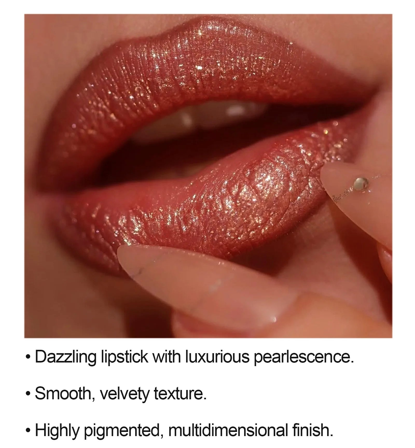 6 Colors Glitter Lipstick Waterproof Lasting Diamond Pearlescent Metallic Lipstick Pink Red Lip Gloss Women Lips Makeup Cosmetic - Fix & Go6 Colors Glitter Lipstick Waterproof Lasting Diamond Pearlescent Metallic Lipstick Pink Red Lip Gloss Women Lips Makeup CosmeticFix & Go