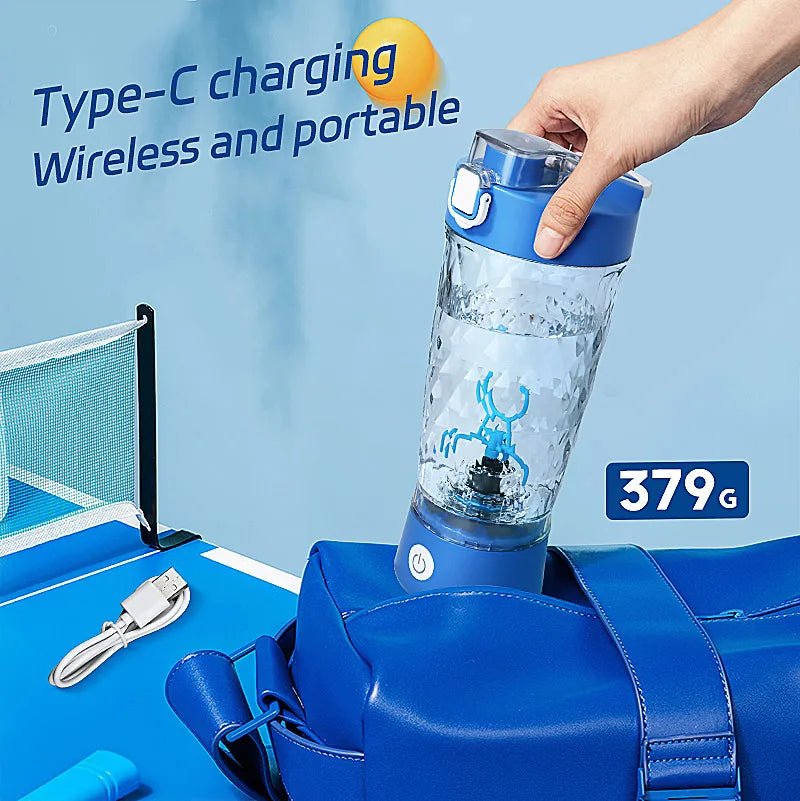 650ml Electric Protein Powder Mixing Cup Automatic Shaker Bottle Mixer Shake Bottle Milk Coffee Blender Kettle fro Gym Outdoor - Fix & Go650ml Electric Protein Powder Mixing Cup Automatic Shaker Bottle Mixer Shake Bottle Milk Coffee Blender Kettle fro Gym OutdoorFitness & SportFix & Go