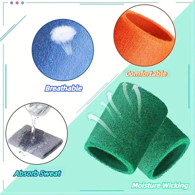 8 × 10CM serviette sport bracelets Tennis bandes de sueur protège-poignet pour basket-ball volley-ball padel Fitness bandeaux envelopper Padel Cuf - FATAON8 × 10CM serviette sport bracelets Tennis bandes de sueur protège-poignet pour basket-ball volley-ball padel Fitness bandeaux envelopper Padel CufFitness & SportFATAON