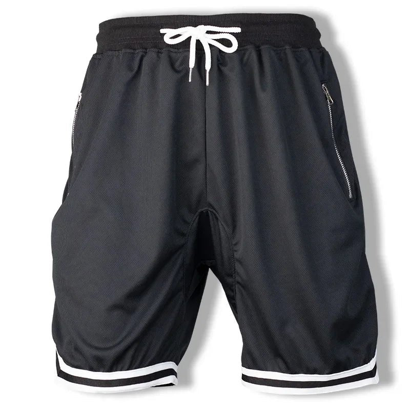 8 Colors Men's Gym Sports Jogger Shorts Breathable Sweat Wicking Quick Dry for Outdoor Running Basketball Training Beach Fitness - FATAON8 Colors Men's Gym Sports Jogger Shorts Breathable Sweat Wicking Quick Dry for Outdoor Running Basketball Training Beach FitnessSport HommeFATAON