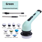 9 - in - 1 Multifunctional Wireless Electric Cleaning Brush Household Kitchen Bathroom Brush USB Handheld Rotating Cleaning tools - Fix & Go9 - in - 1 Multifunctional Wireless Electric Cleaning Brush Household Kitchen Bathroom Brush USB Handheld Rotating Cleaning toolsNettoyage & EntretienFix & Go