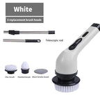 9 - in - 1 Multifunctional Wireless Electric Cleaning Brush Household Kitchen Bathroom Brush USB Handheld Rotating Cleaning tools - Fix & Go9 - in - 1 Multifunctional Wireless Electric Cleaning Brush Household Kitchen Bathroom Brush USB Handheld Rotating Cleaning toolsNettoyage & EntretienFix & Go