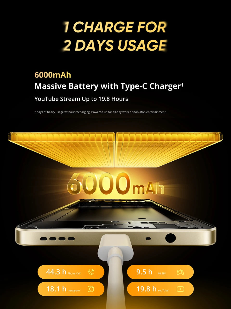 Smartphone Realme Note 70T AI, version mondiale, écran 6,75 pouces 90 Hz, batterie 6000 mAh, appareil photo AI 13 MP, chipset octa-core, IP54
