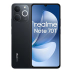 Smartphone Realme Note 70T AI, version mondiale, écran 6,75 pouces 90 Hz, batterie 6000 mAh, appareil photo AI 13 MP, chipset octa-core, IP54