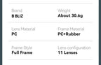 B BLIZ Breeze Premium lunettes de cyclisme UV400-2 HD lentille unisexe lunettes de soleil de sport pour vtt course pêche course vélo lunettes
