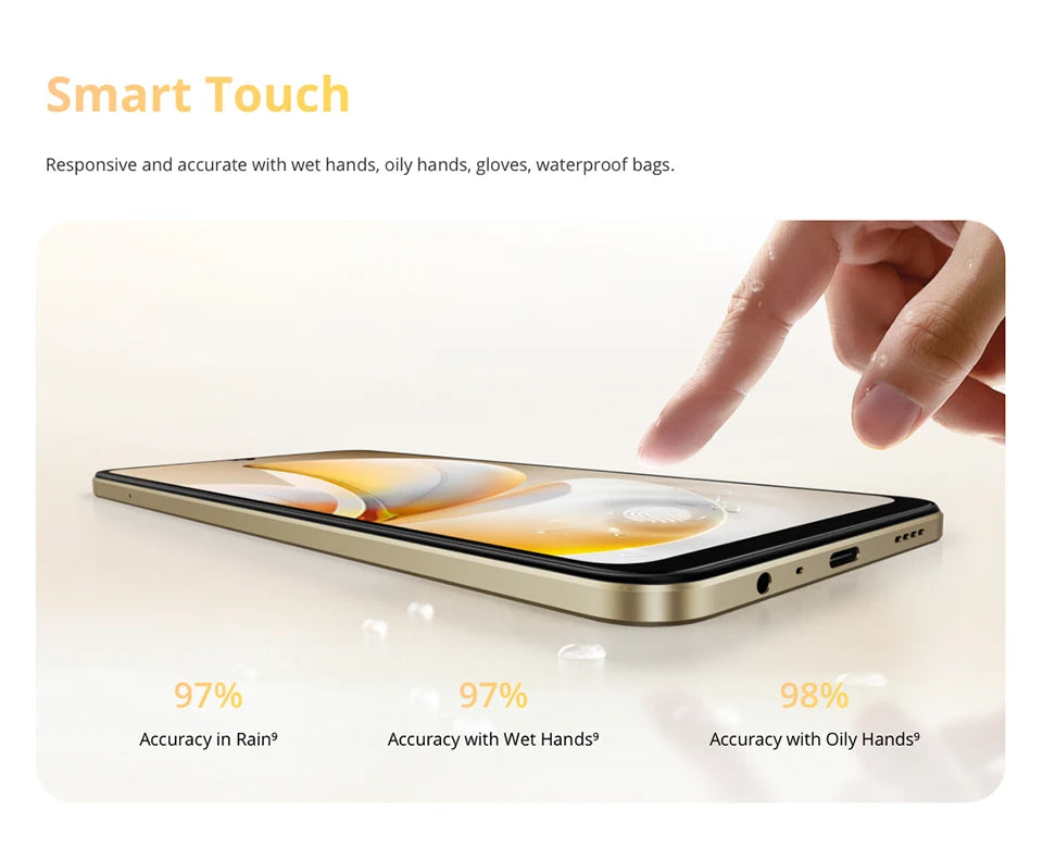 Smartphone Realme Note 70T AI, version mondiale, écran 6,75 pouces 90 Hz, batterie 6000 mAh, appareil photo AI 13 MP, chipset octa-core, IP54