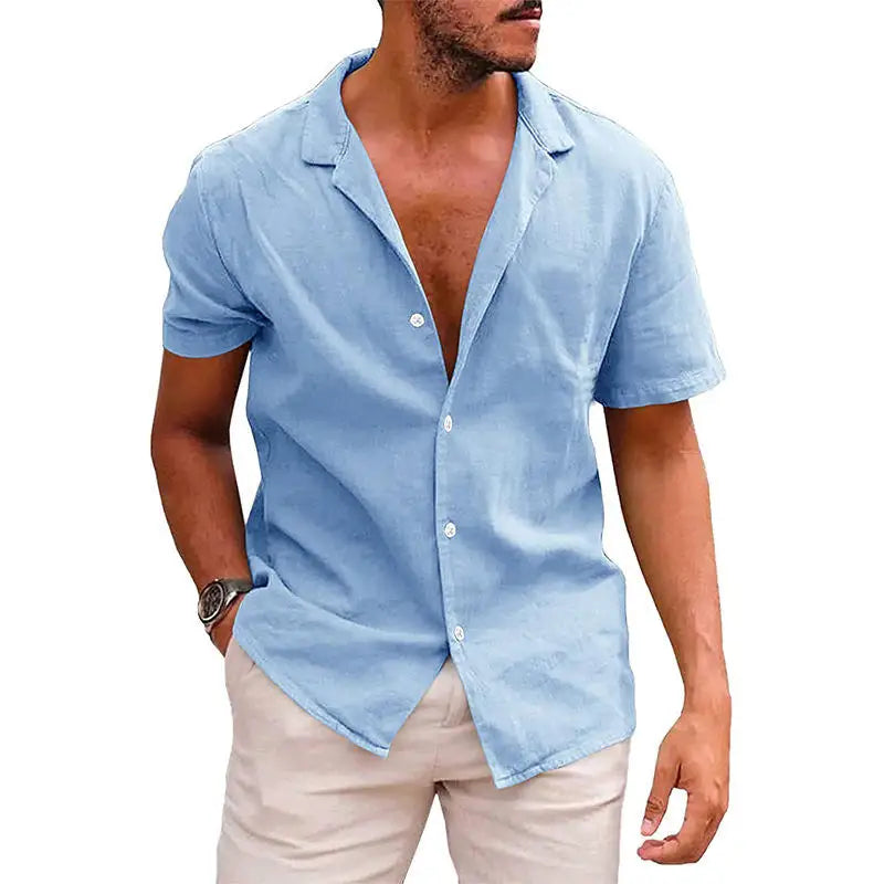 Starlit Apparels Custom Men's Polyester/Cotton Terry Knitted Breathable Floral Pattern Short Sleeve Loose Casual Comfortable Set
