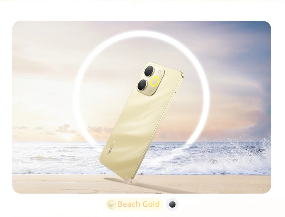 Smartphone Realme Note 70T AI, version mondiale, écran 6,75 pouces 90 Hz, batterie 6000 mAh, appareil photo AI 13 MP, chipset octa-core, IP54