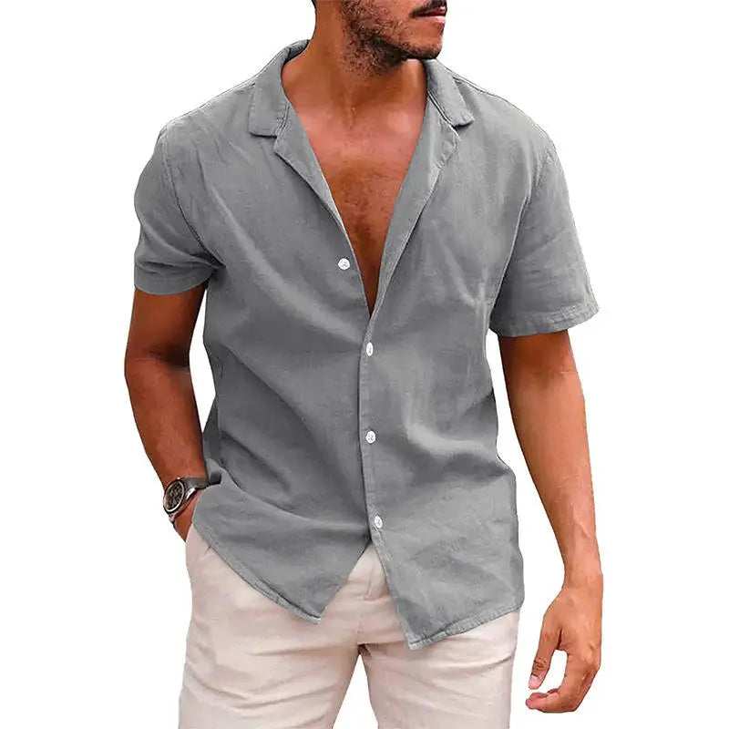Starlit Apparels Custom Men's Polyester/Cotton Terry Knitted Breathable Floral Pattern Short Sleeve Loose Casual Comfortable Set