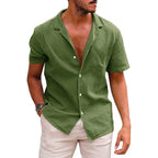 Starlit Apparels Custom Men's Polyester/Cotton Terry Knitted Breathable Floral Pattern Short Sleeve Loose Casual Comfortable Set
