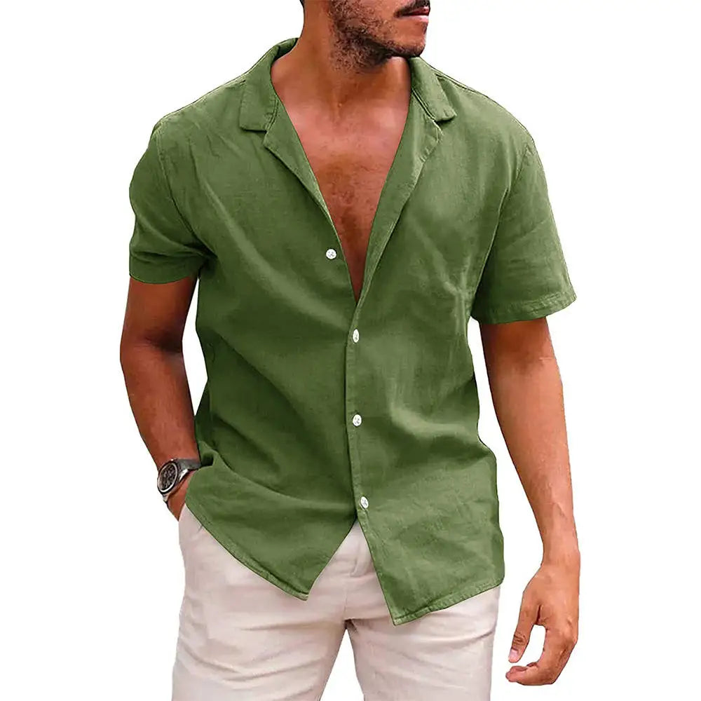 Starlit Apparels Custom Men's Polyester/Cotton Terry Knitted Breathable Floral Pattern Short Sleeve Loose Casual Comfortable Set