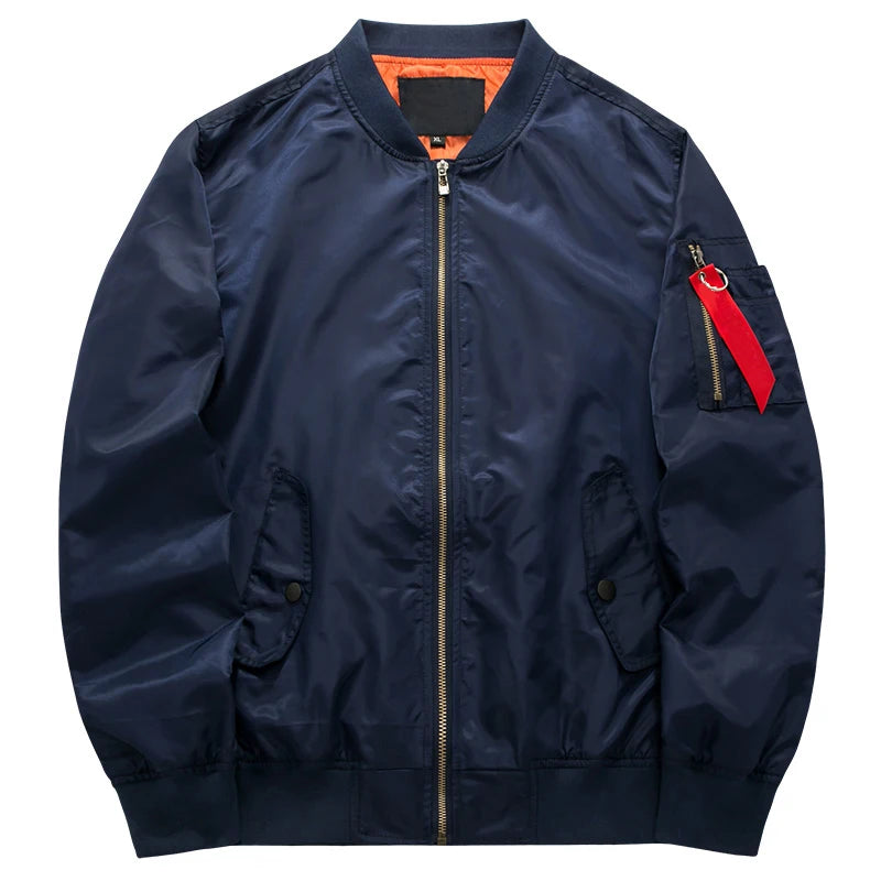 Nouvelle marque hommes veste décontractée grande taille hommes pilote Bomber veste mâle grande taille pardessus Casaco Moletom Masculino