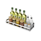 Factory Wholesale Custom Diy Kitchen 304 Stainless Steel Wall Dish Spice Racks Rust-proof Shelf