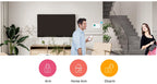 KERUI W181 Kit de système d'alarme WIFI GSM avec capteur de porte/fenêtre pour la sécurité à domicile Support Alexa Tuya application intelligente télécommande