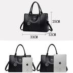 Véritable marque de luxe concepteur femmes sacs de haute qualité en cuir épaule bandoulière messager fourre-tout grand sac à main sacs à main