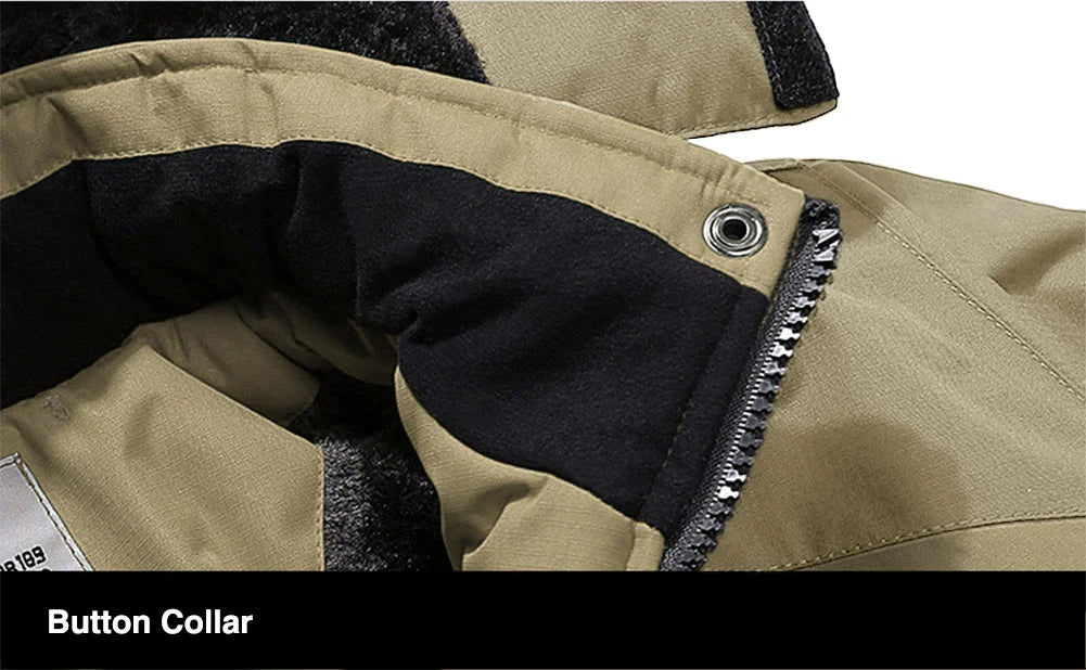 TACVASEN vestes de Ski d'hiver pour hommes manteaux polaires imperméables veste de Snowboard thermique isolée Parka imperméable avec capuche Parka homme