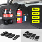 Organisateur de coffre de voiture, sac de rangement de ceinture de fixation, bandes magiques, accessoires de voiture, rangement, organisateurs de style de voiture