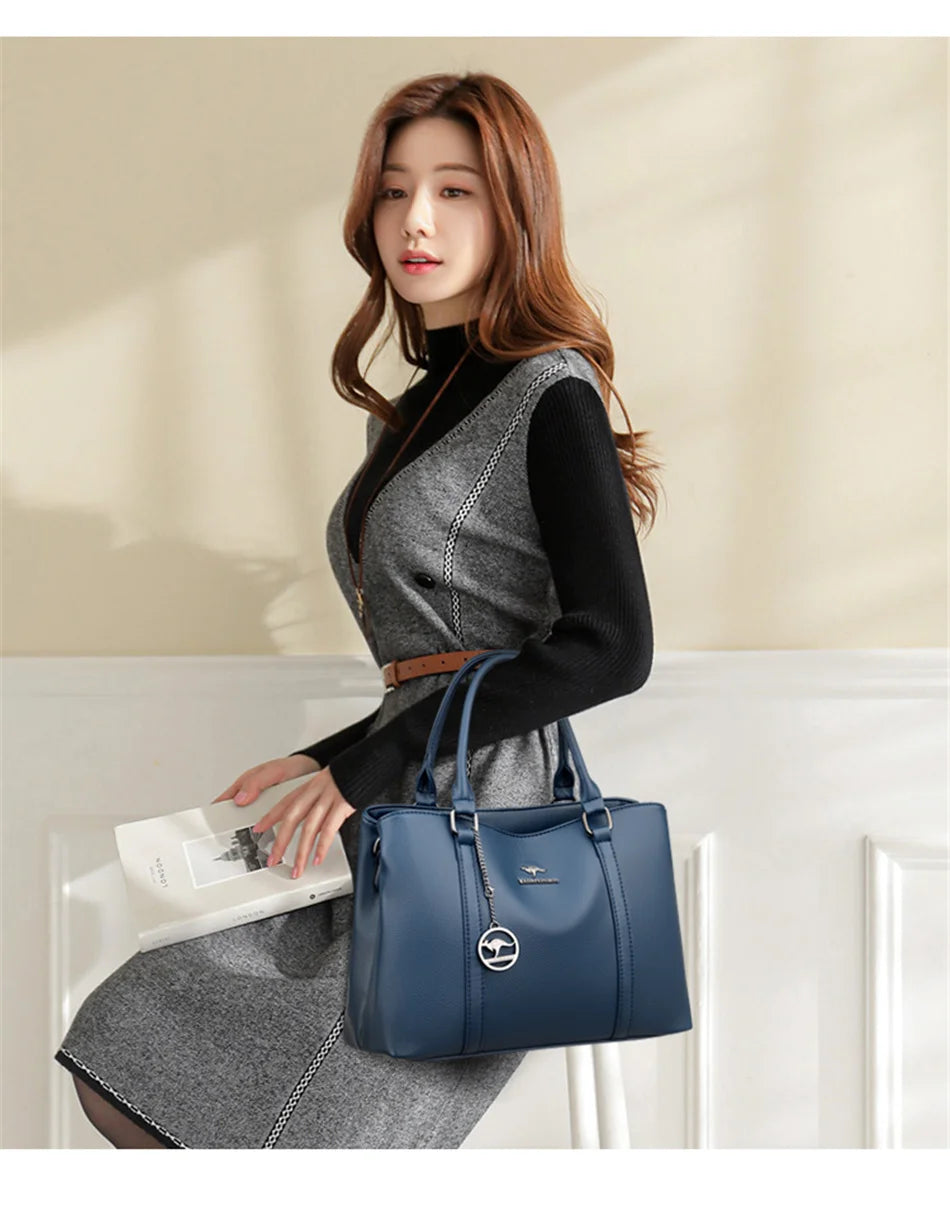 Véritable marque de luxe concepteur femmes sacs de haute qualité en cuir épaule bandoulière messager fourre-tout grand sac à main sacs à main