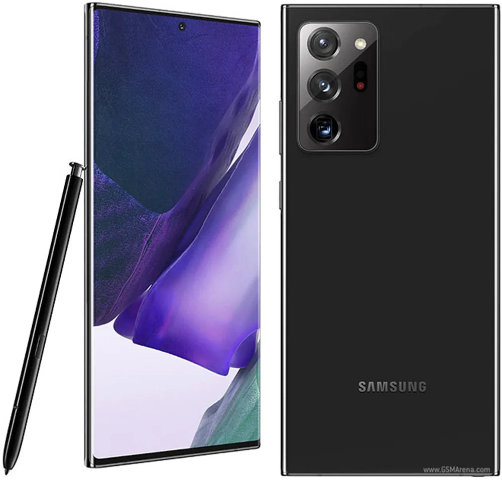 Samsung Galaxy Note 20 Note20 Ultra 5G N986U1 N986B N986N N9860 6.9 "AMOLED 12GB RAM 128/256/512GB NFC téléphone portable d'origine