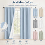 Factory's Grommet Soundproof Floor-to-Ceiling Window Curtains Modern Bathroom Insulated All-Season Built-In Translucent High-End
