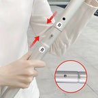 Wholesale Durable Aluminum Alloy Portable Curtain Frame Modern Adjuster Foldable Privacy Changing Room for Clothing Shop Use